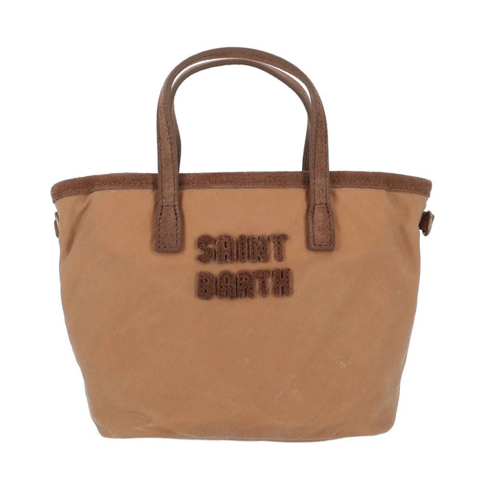 MC2 Saint Barth Håndtaske med skulderrem - Tasker - unisex - Brun - ONE SIZE - Uld
