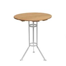 Bryggeri Trefotsbord - Obehandlad teak