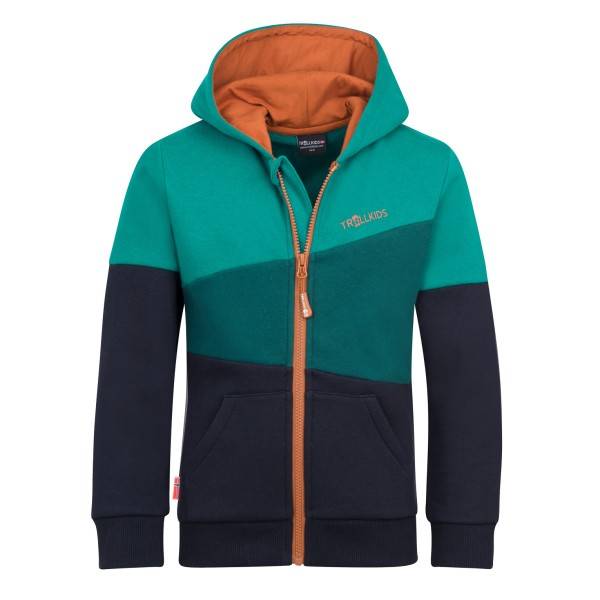 Trollkids Kid's Alesund Sweater Munkjacka Barn Storlek 92 Färg blå
