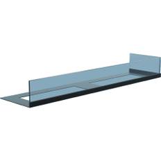 Glas för hörnkaminer - 90 cm vänster | Etanolkamin-shop.se