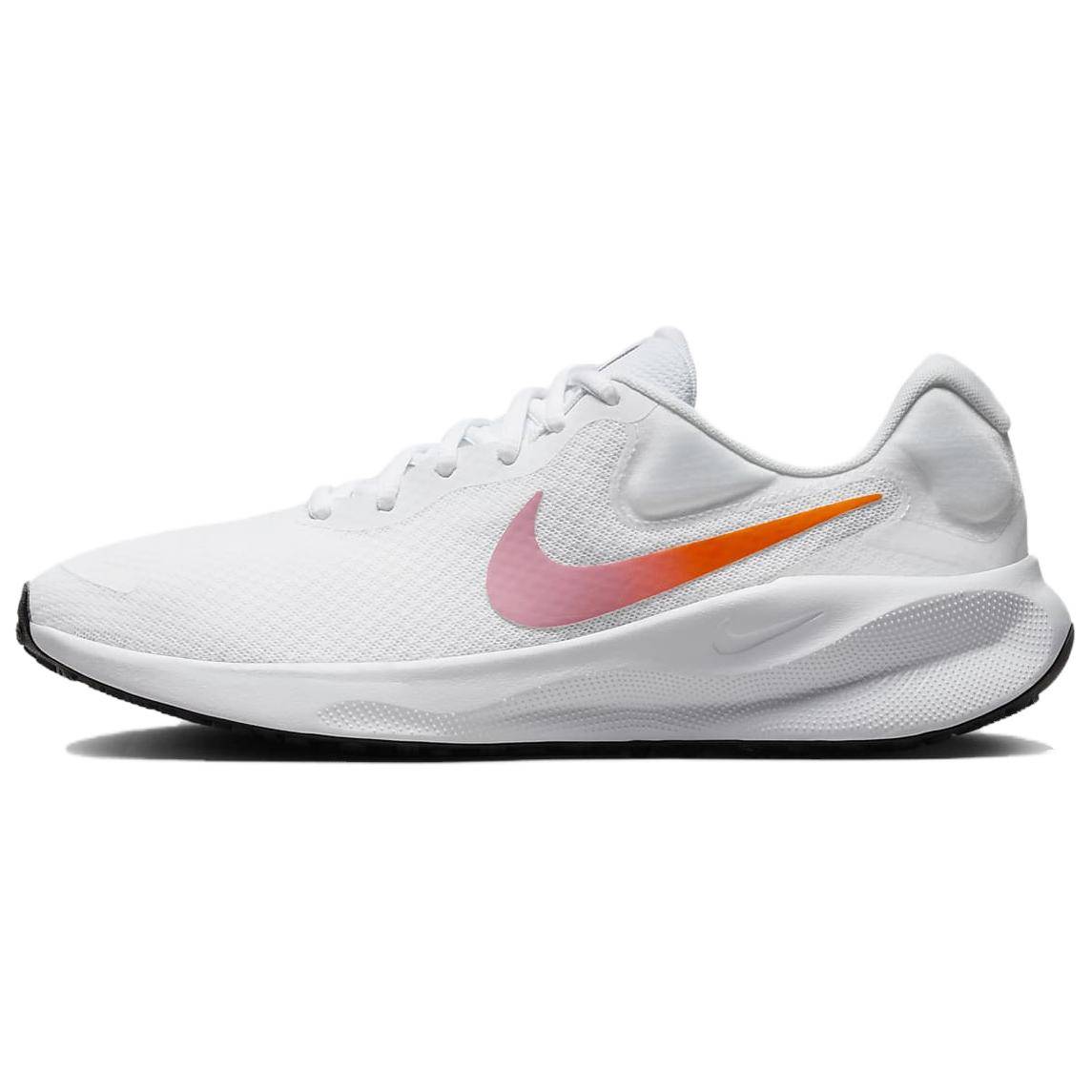 Nike Revolution 7 Vit Hyper Crimson Dam Sneakers Beyond-Pink Svart FB2208-104 42
