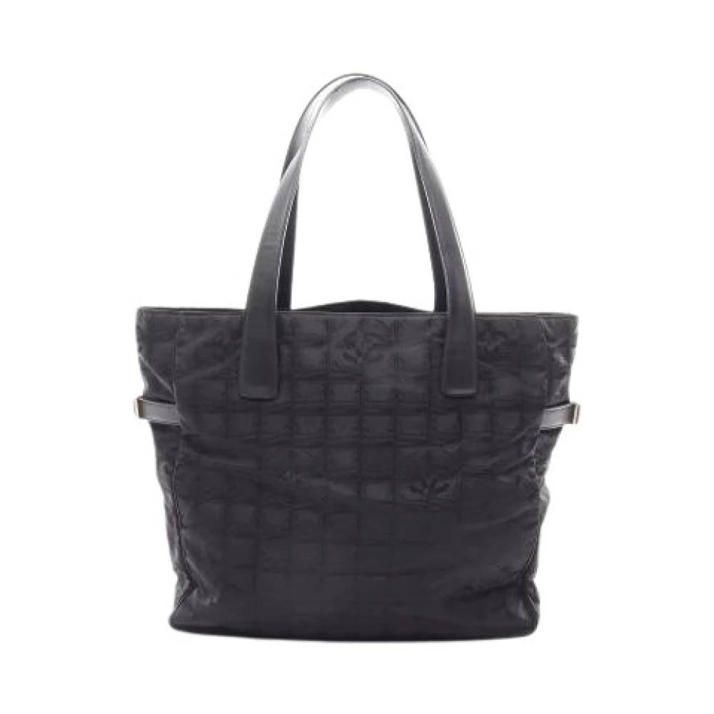 Chanel Vintage Pre-owned Vintage Tote Bag - Vintage - Dame - Sort - ONE SIZE - Læder