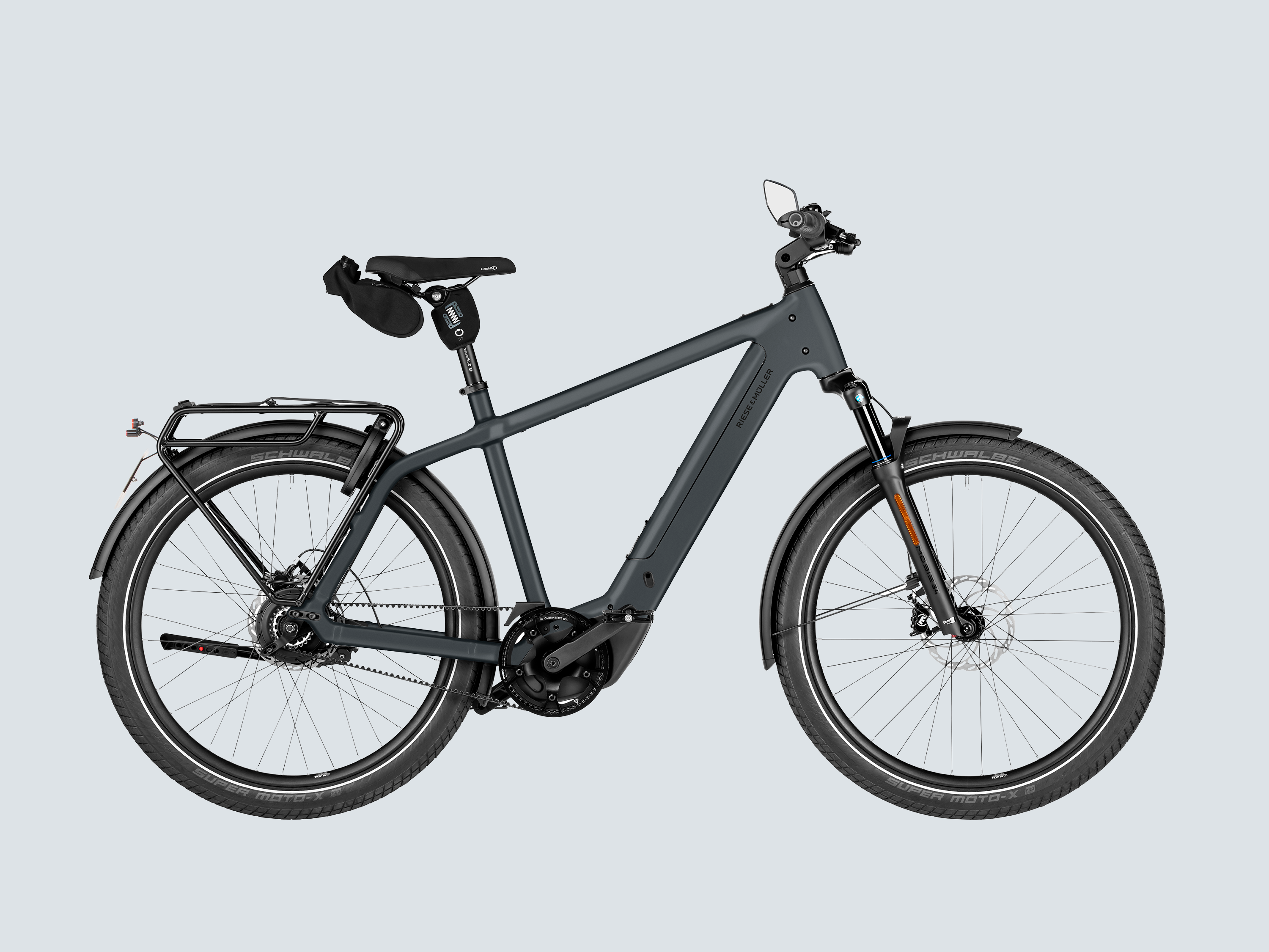 Riese & Müller Charger5 Vario HS - Slate Grey / Small (160-175 cm)