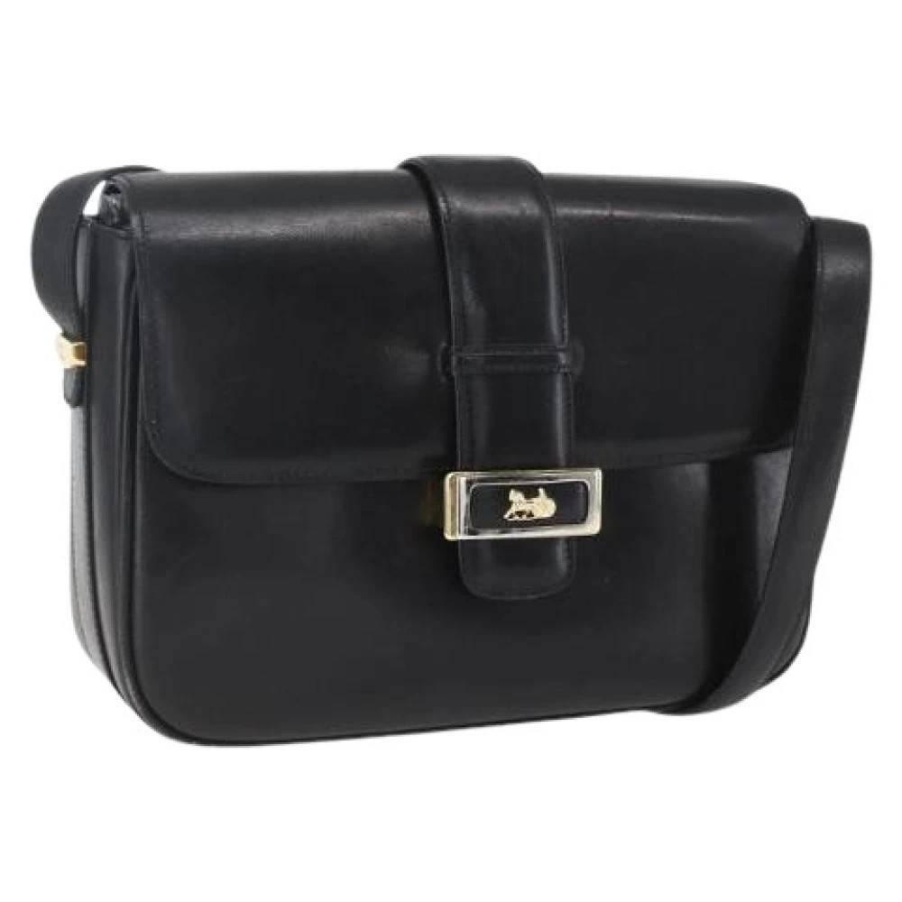 Celine Vintage Pre-owned Vintage Cross Body Taske - Vintage - Dame - Sort - ONE SIZE - Læder