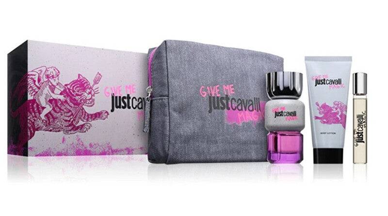Roberto cavalli Give Me Magic For Her - EDP 90 ml + Lozione corpo 100 ml + EDP 15 ml + cosmetic bag