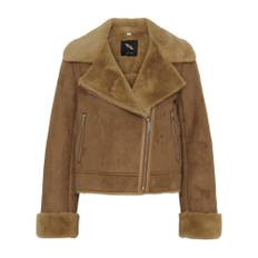 Btfcph, Jacka, Dam, Beige, L, Faux Fur Bonded Jacket Beige