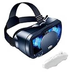 Sarngk VR-glasögon, helbild, virtual reality, 3D-glasögon, VR-set, 3D-virtuell verklighet, justerbara VR-glasögon med gamepad