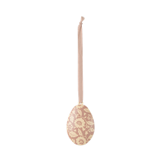 Påskeæg ophæng, Blomster - Mørk pudder