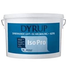 Dyrup Isopro Spærrende Loft- og Vægmaling Lys Råhvid 10 liter