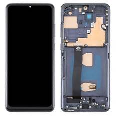 Kompatibel med Samsung Galaxy S20 Ultra / S20 Ultra 5G G988 Grade C LCD-skærm og digitizersamling + rammedel (TFT) (Uden