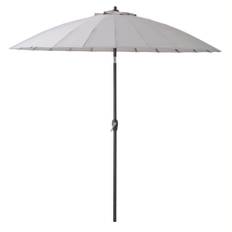 Parasol, Jesolo, grå, Ø250 cm