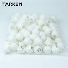 Vit / gul 3-- stjärnigt premium pingisbollar avancerad träning bordtennis högpresterande abs bulk utomhus 30/50/100- pack - Vit 100 st