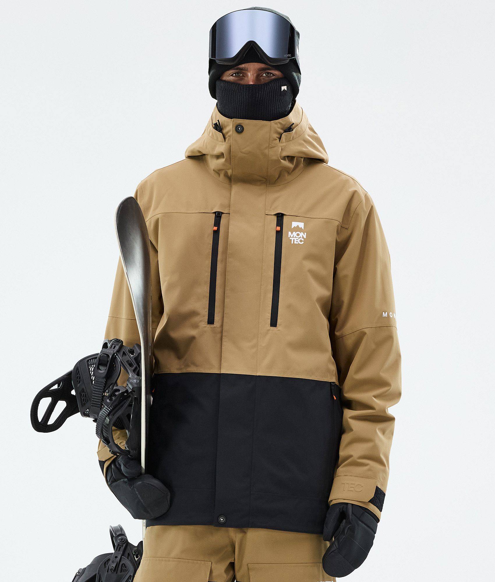 Montec Fawk Snowboardjacka Man - Gold/Black - Guld