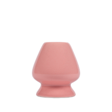 Matchavispställ – Rosa porslin