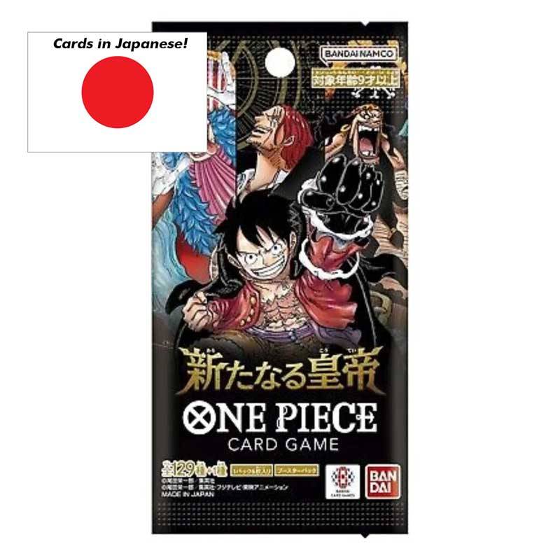 One Piece Card Game - Booster (6 kort) Emperors in the New World [OP-09] - JAPANSK