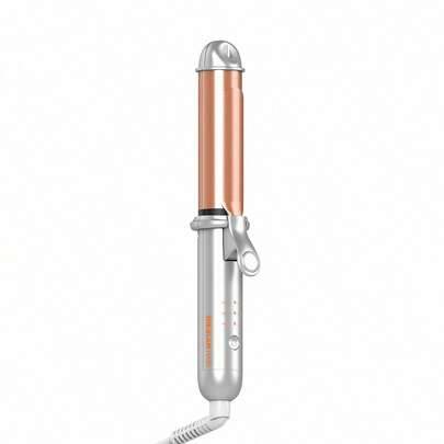 Travel Buddy Pocket Plattång, 2-i-1 Plattång, Mini Styler, 3 temperaturinställningar och 30 sekunders snabb uppvärmning, 2 sätt att styla för eleganta - Silver (En-Storlek)
