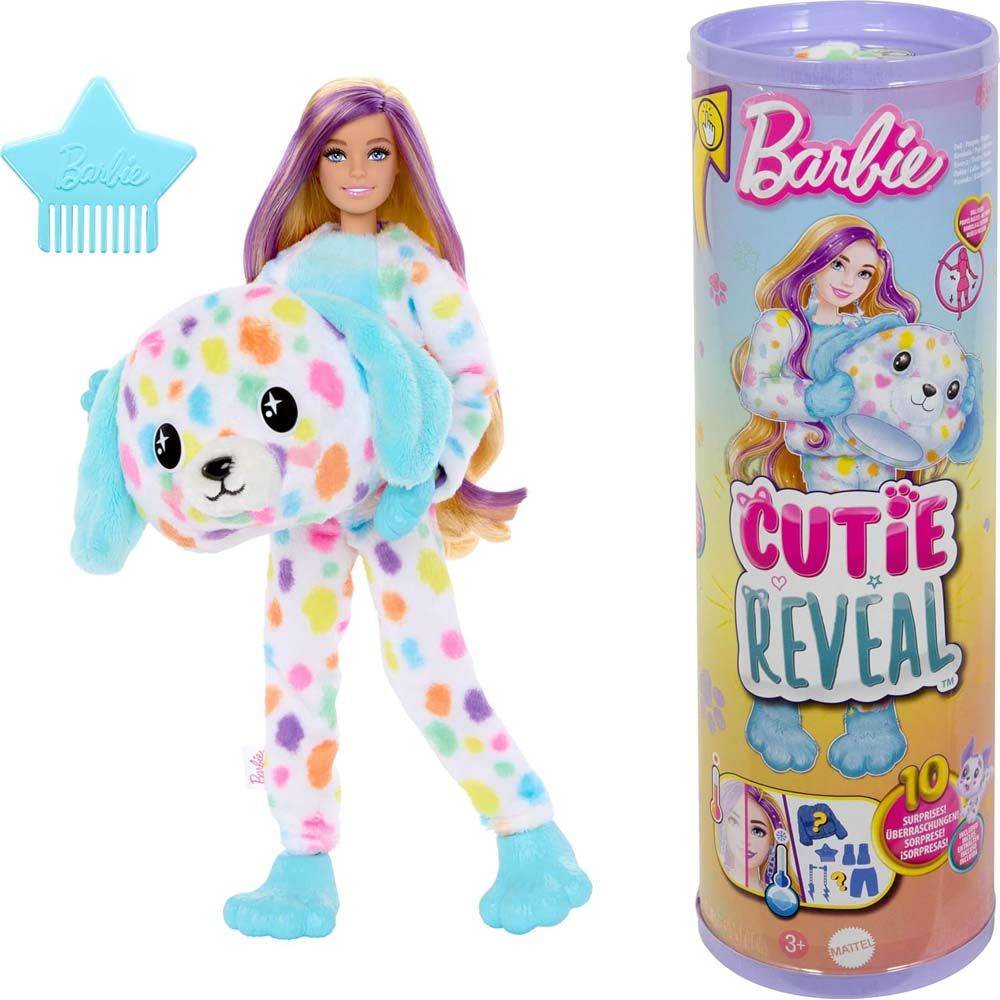 Barbie Cutie Reveal Color Dalmatiner Barbie Cutie Reveal Dockor HRK41