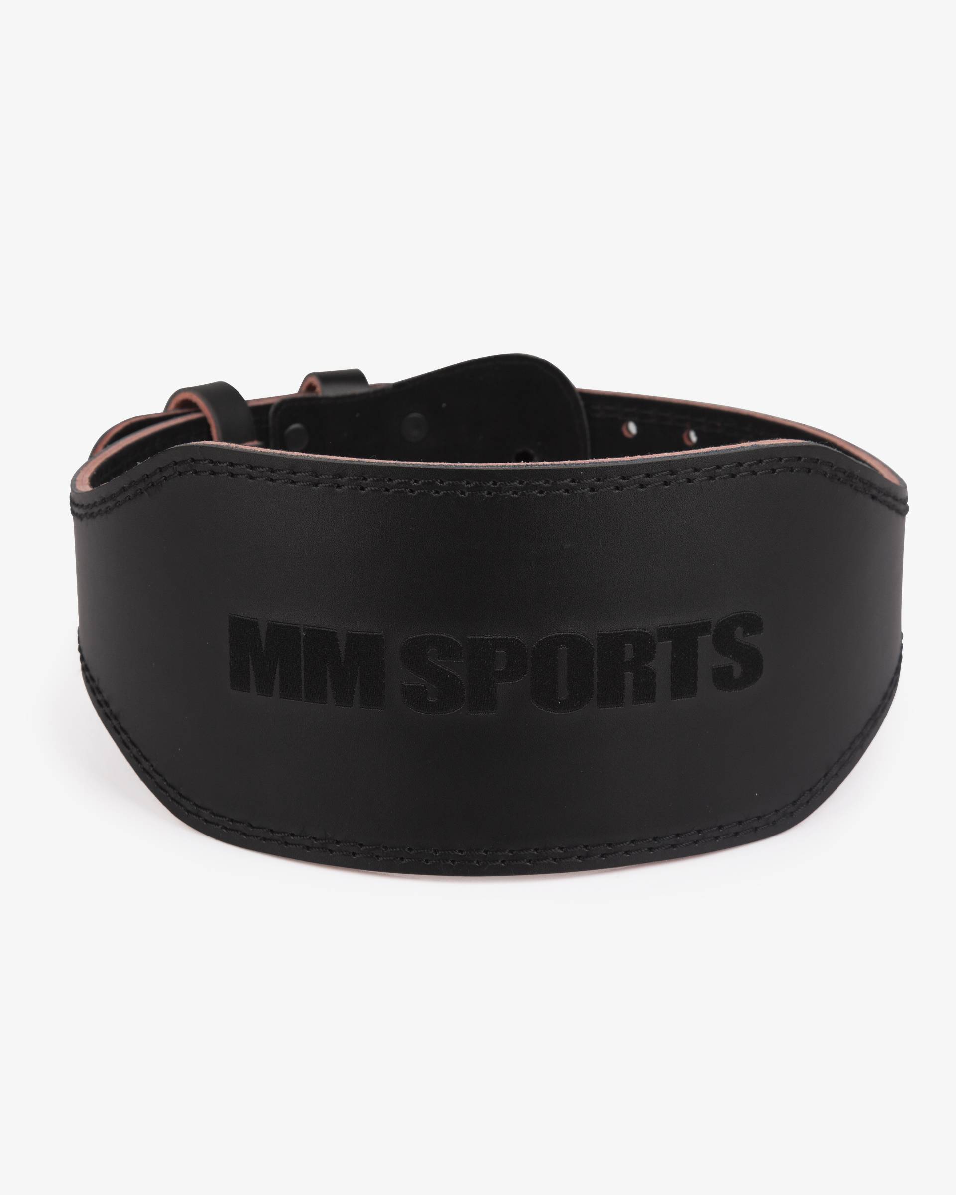 MM Sports Leather Belt - Lyftarbälte - XS