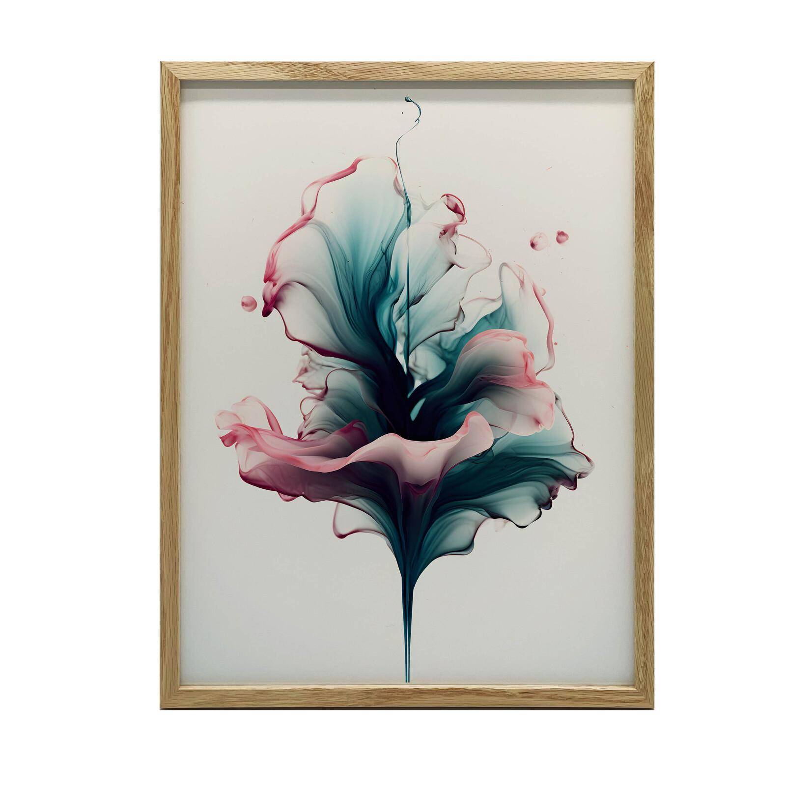 Flytande Reflektioner Flytande Reflektioner, 40X50 Cm, Guld Aluminiumram, Matt Papper 230 Gsm 54