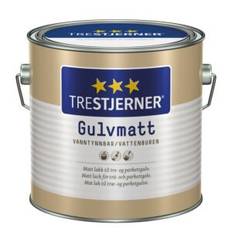 TreStjerner Golvlack Matt