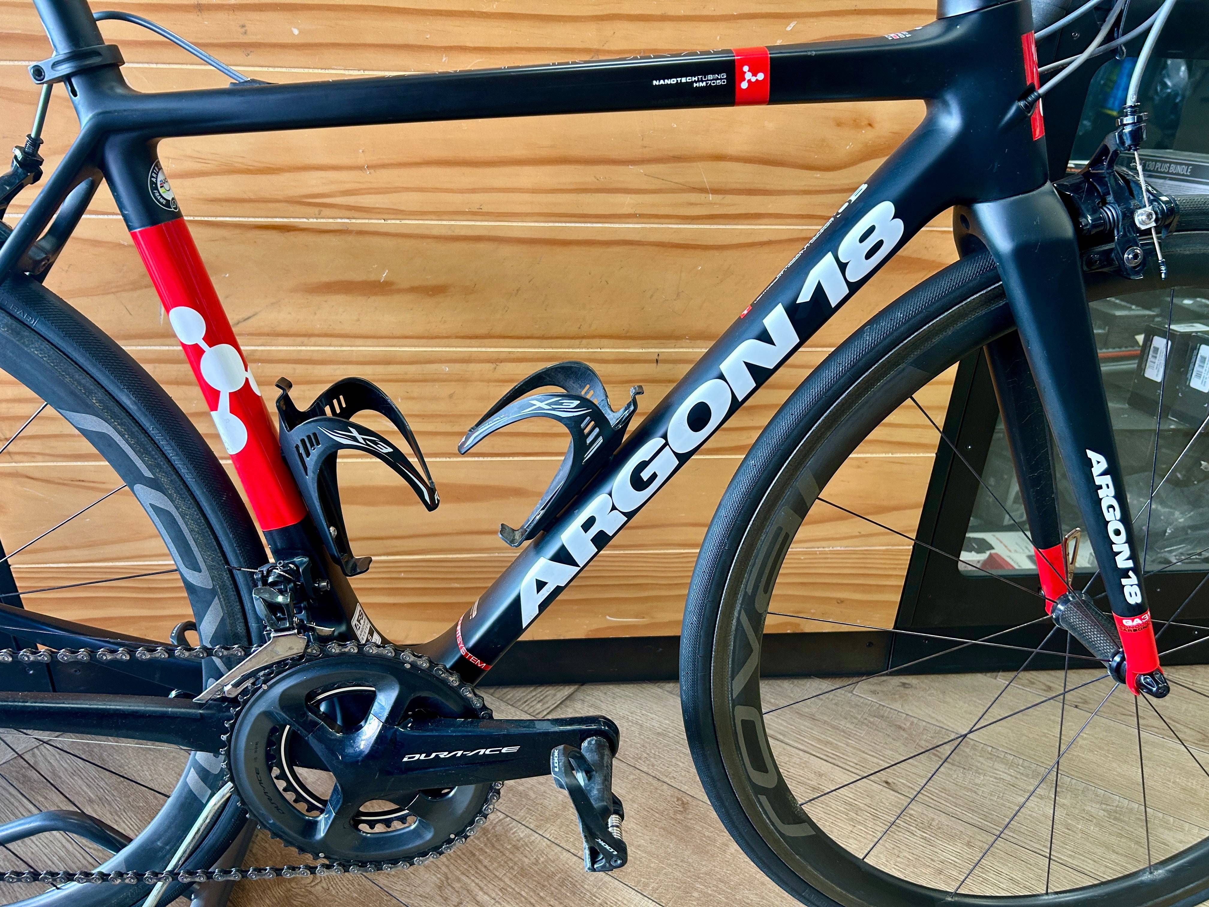 Argon 18 Gallium Pro 2018 - Shimano Dura-Ace 2x11sp - Roval CLX 40mm - 052 / s / black (s)