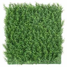 Kunstig plantevæg 50 x 50 cm cypres