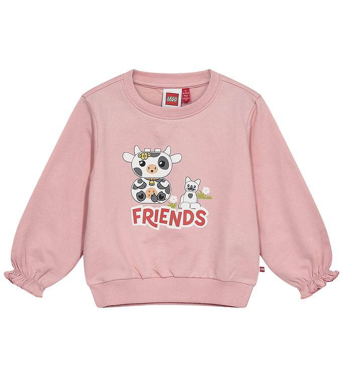 LEGO® DUPLO Sweatshirt - LwSika - Rosa m. Tryck - LEGO® Wear - 2 år (92) - Sweatshirt