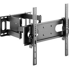 tv wall mount' TV-fäste, Robust TV-fäste, Stabilt 32-60" dubbelarm med lutande och vridbart väggfäste TV-fäste för LED, LCD, 3D, Böjda, Plasma, Plattskärmsspänningar - 35 kg Viktkapacitet wall