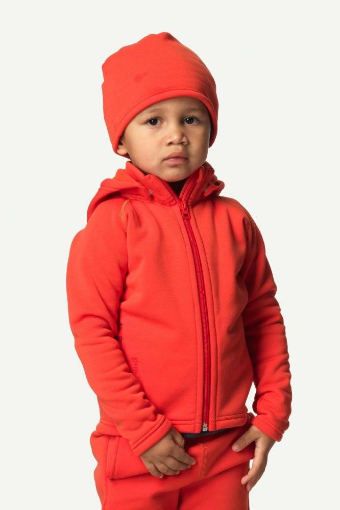 Houdini Kids Power Houdi - Flame Red