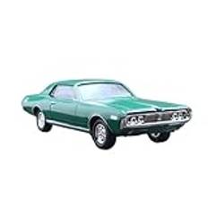 Skalenlig Modellbil 1:43 Simulerad Legering Cougar Muscle Car Klassisk Retro Bilmodell Garage Scen Ornament Statisk Display Bilmodell Byggsats