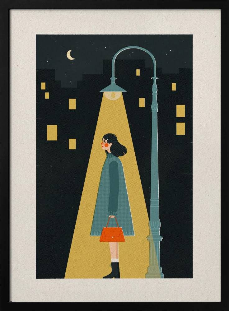 City Girl Poster - 50x70 cm / 20x28″