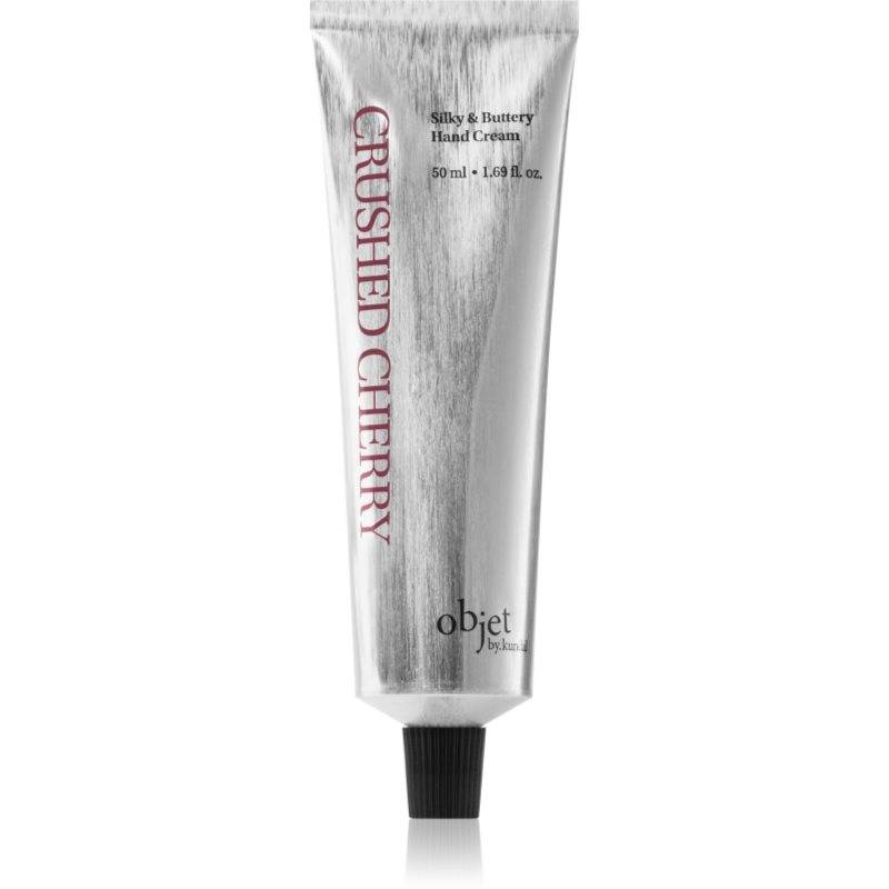 KUNDAL Objet Silky & Buttery Hand Cream Intensivt fuktgivande kräm för händer Arom Crushed Cherry 50 ml