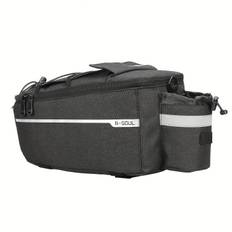 TEMU B-soul Mountain Bike Rear Rack Bag, Cycling Gear With Large Capacity Rear Seat Bag.
