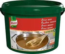 Brun bassås pulver Knorr