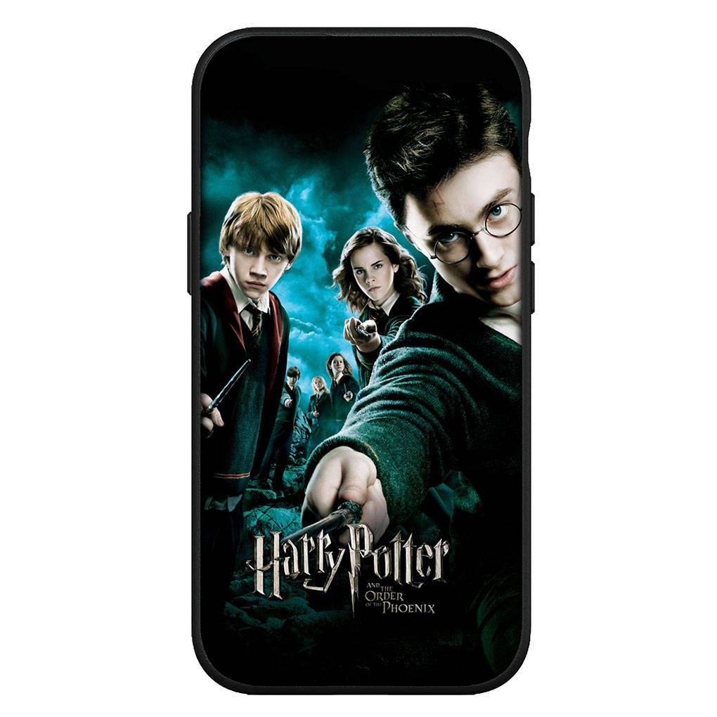 för Samsung Galaxy S24 S23 iPhone 15 14 Xiaomi Redmi Note 13 12 11 8 Plus 10 9 Pro Max X XR Telefonfodral Wand Ring Harries Potters Art OPPO Huawei skal for Samsung Galaxy S9 Plus aero