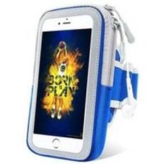 Vattentät universal mässing löpande gym sport armband fodral mobiltelefon armband väska hållare för iphone smartphone till hands