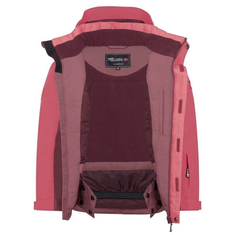 Trollkids Holmenkollen Snow Jacket PRO - Skidjacka - Børn Frozen Berry / Pink Salmon Child's height 140 cm