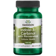 Indol-3-Carbinol med Resveratrol (60 kapslar, 200 mg)