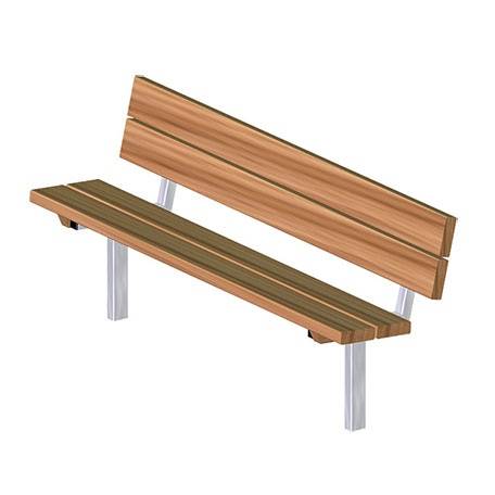Parkbänk Idun