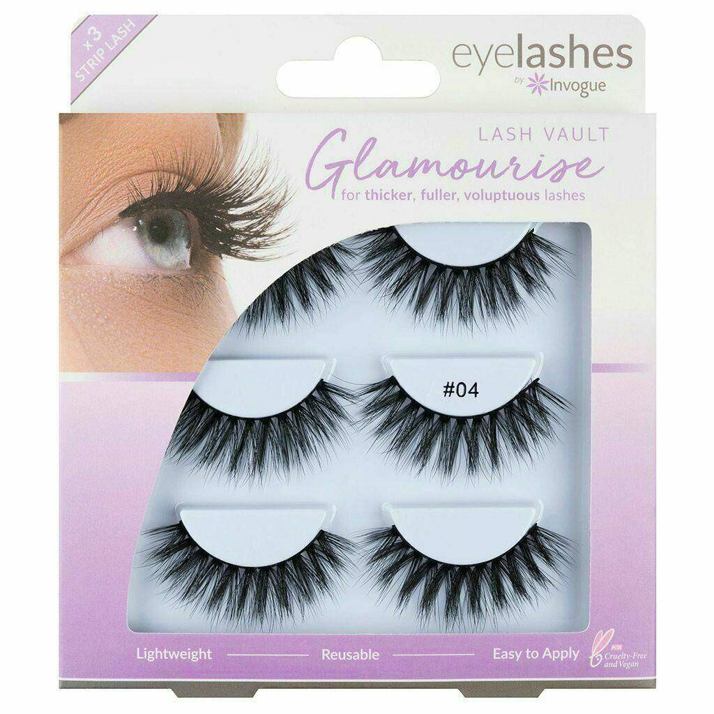 Invogue Multipack Lash Vault No. 4 3 par