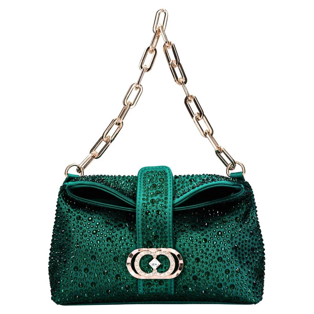 La Carrie Night Edition Taske - Tasker - Dame - Grøn - ONE SIZE - Uld