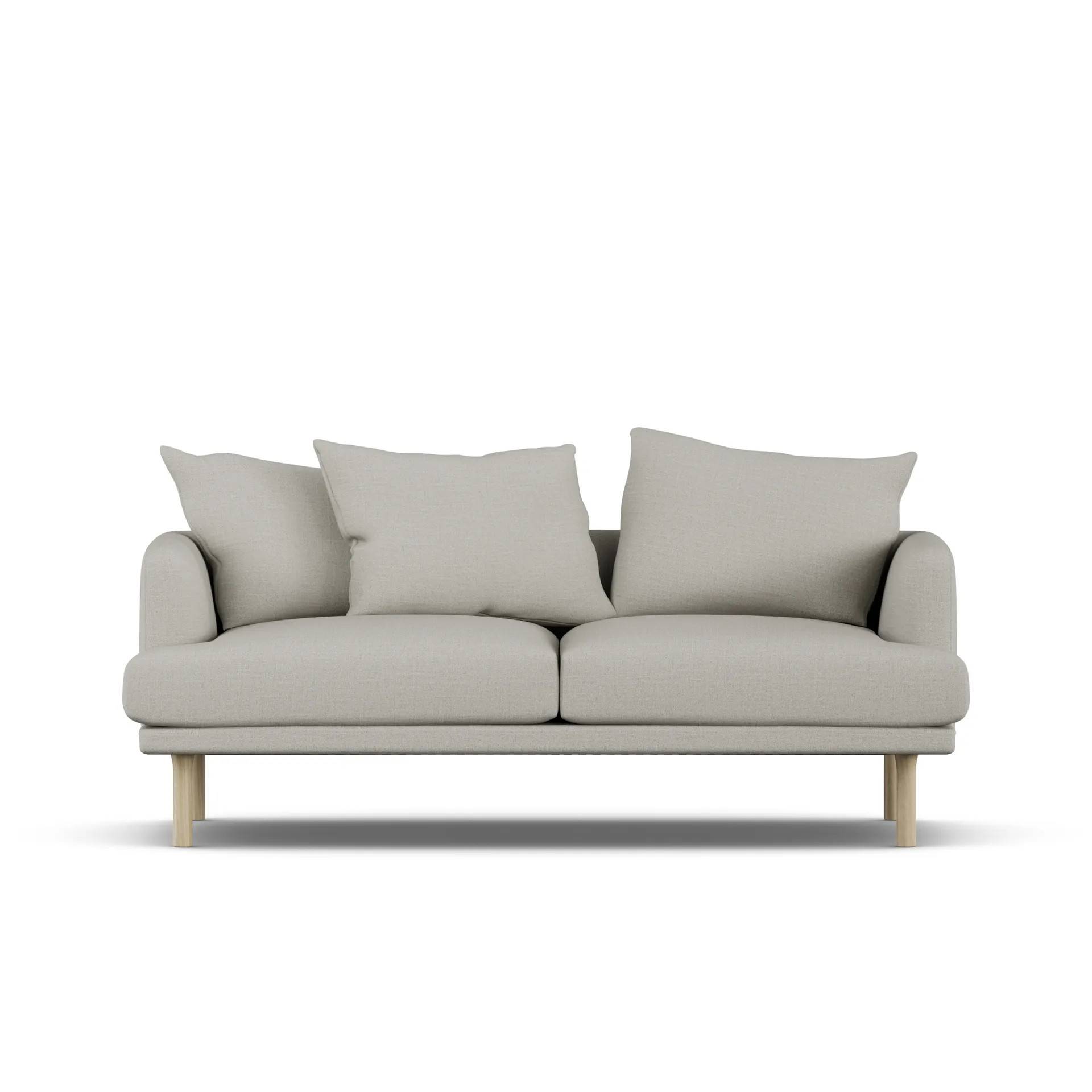 1898 Sjövik soffa Same Grey 6673-vitoljad ek, 2,5-sits