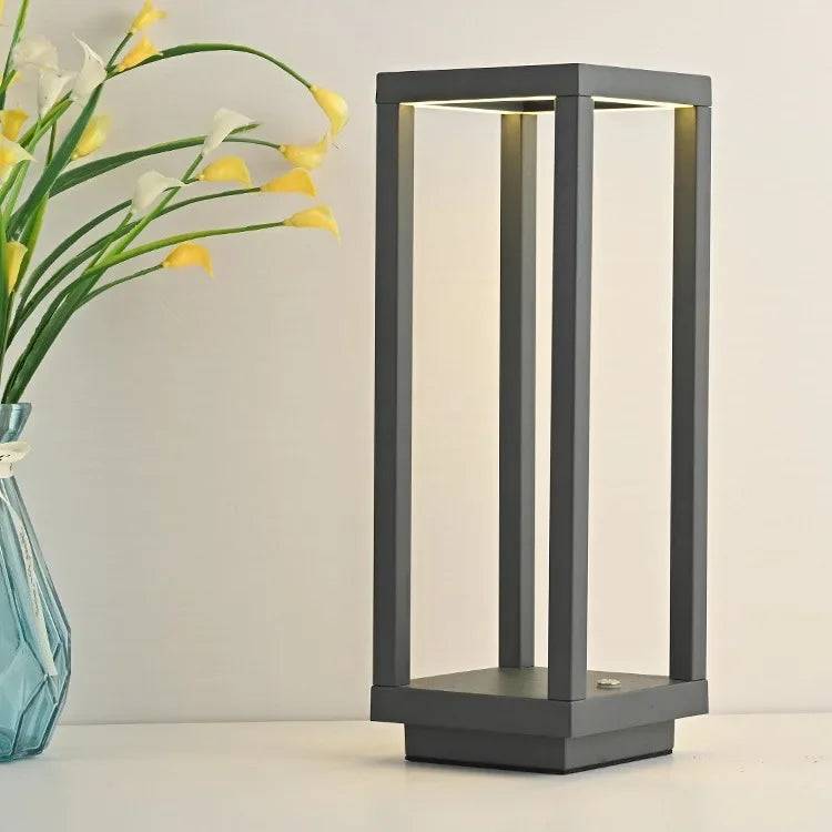 BriljantLicht - Trådlamp Elegant Bordslampa för Alla Rum - Grå / Justerbar