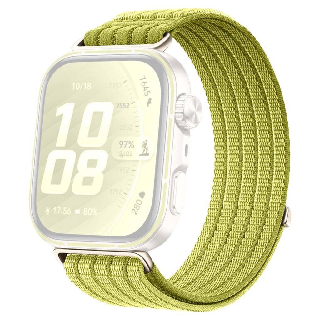 Huawei Watch Fit 5/5 Pro/4/4 Pro/3 Urrem i nylon - Grøn
