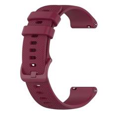 Silikonarmband Withings ScanWatch 2 38mm vinröd