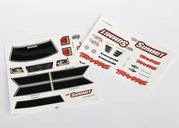 Traxxas 7214 Decal Sheets 1/16 Summit