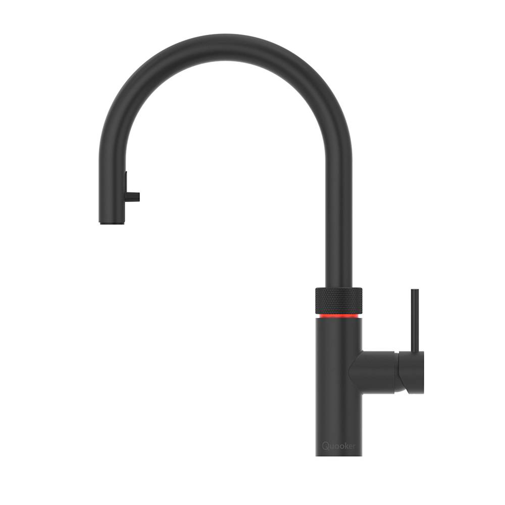 Quooker Flex Round - Sort - Uden beholder.