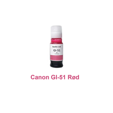 Canon GI 51 Magenta (rød) kompatibel Blækrefill Indeholder 70ml.