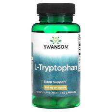 Swanson, l-tryptophan, 500 mg, 60 capsules
