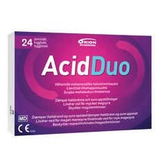 AcidDuo Tuggtabletter, ingefära, citron & pepparmynta, 36 st.